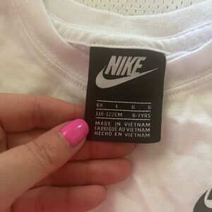 Girls Nike white dress 6x